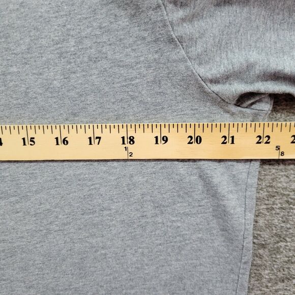 Puma Polo Shirt Men's XL Gray Short Sleeve Solid Logo Collar Casual - Picture 7 of 10